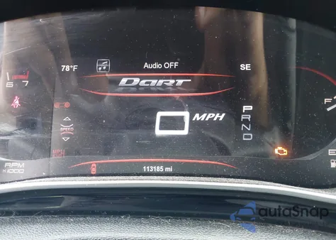 2013 Dodge Dart Limited from USA, damaged, VIN 1C3CDFCA8DD184115